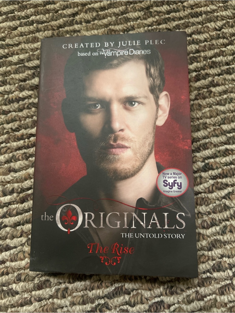 The Originals Tie-In Paperback — Deep Red Ombré Back Cover